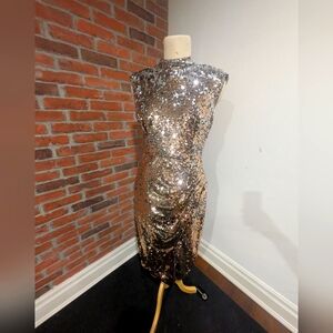 NEW DONNA MORGAN SEQUIN DRESS